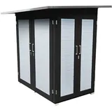 Weka Geräteschrank Kompakt 224 x 217 x 125 cm Anthrazit