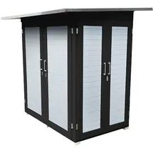 Weka Geräteschrank Kompakt 224 x 217 x 125 cm Anthrazit
