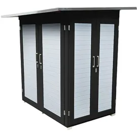 Weka Geräteschrank Kompakt 224 x 217 x 125 cm Anthrazit