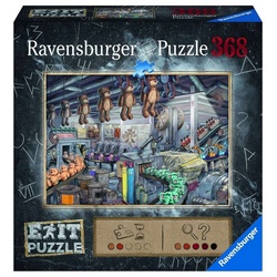 Ravensburger Puzzle 16484 Spielzeugfabrik 368 Teile Puzzle, 368 Puzzleteile, Made in Europe bunt