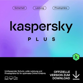 Kaspersky Lab Kaspersky Plus, 1 User, 2 Jahre, ESD (multilingual) (Multi-Device) (KL1042GDADS)