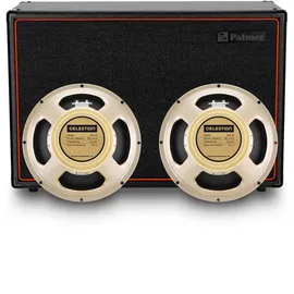 Palmer CAB 212 X CRM - Gitarren Lautsprecherbox mit Celestion Creamback 2 x 12, Closed-Back