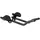 Profile Design Supersonic/ergo+/4525 SLC Aerobar Lenkeraufsatz Schwarz Modell Aktion - Black - 400 mm,