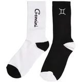 Mister Tee Zodiac Socken 2-Paar Schwarz 43-46