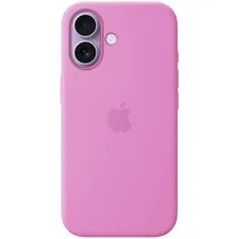 Apple iPhone 17 Silikon Case mit MagSafe Leuchtendes Lavendel