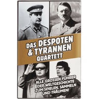 Tyrannen & Despoten Quartett - Das Diktatoren Kartenspiel 32 Führer Spielkarten