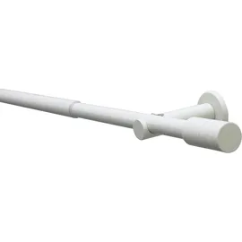 GARDINIA Gardinenstangen-Set Elba, Metall, Ivory