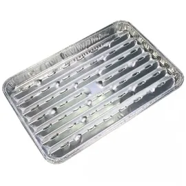 Alschu-Chemie GmbH Grillschale 34 x 22,5 cm Aluminium grau