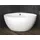 vente-unique Eckbadewanne - Acryl - 197 L - 127 x 127 x 58 cm - Weiß - GOURAMI