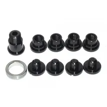 Stronglight Kettenblattschrauben Schwarz