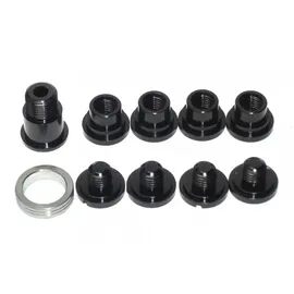 Stronglight Kettenblattschrauben Schwarz