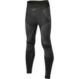 Alpinestars Ride Tech Winter Pants, Atmungsaktiv Thermoaktiv Funktionswäsche, Thermo Unterwäsche für Herren und Damen, Schwarzgrau, Größe M/L