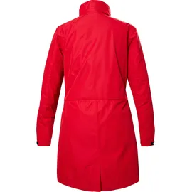 KILLTEC Parka KOS 44 WMN PRK Wasserdichte, atmungsaktive Damenjacke mit abnehmbarer Kapuze rot 46 EU