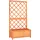 vidaXL Garten-Spalier mit Blumenkasten 70 x 30 x 135 cm Braun