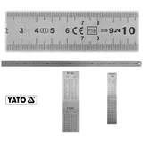 Yato YT-70723 Lineal Schrumpflineal 600 mm Edelstahl Silber 1 Stück(e)