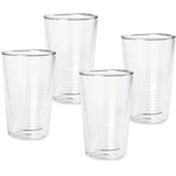 Emilja Latte-Macchiato-Glas Doppelwandige Gläser 310ml im 4er Set - Kaffeeglas Capuccinoglas, Doppelwandig