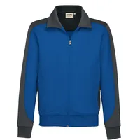 Hakro Sweatjacke Contrast Performance 477-10 royalblau Gr. L