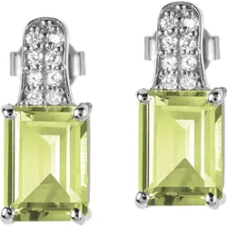 Jacques Lemans Ohrstecker 925er Silber Ohrringe   Damen 