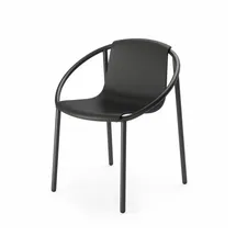 Umbra Ringo Stuhl Kunststoff schwarz