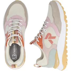Rieker W2506 Damen Weite E Beige/Pink 39