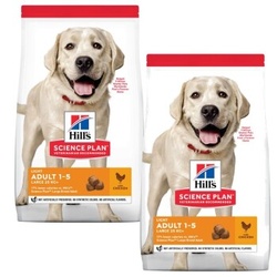 Hill's Science Plan Light Adult Large Breed mit Huhn 2x14 kg