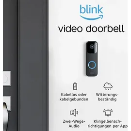 Blink Video Doorbell Schwarz