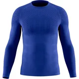 Bauerfeind Sports langarm Kompressionsshirt Herren Blau 60