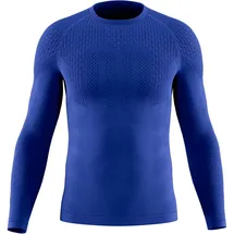 Bauerfeind Sports langarm Kompressionsshirt Herren Blau 60