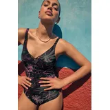 Triumph Badeanzug Summer Tropics OP 01 Schwarz 38 Cup C