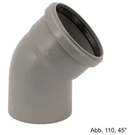Ostendorf HTsafe Bogen DN 50 Abwasserrohr