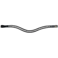 Waldhausen Stirnband X-Line Classic Schwarz / Wb