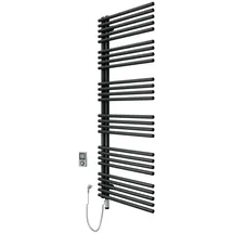 Schöner Wohnen Designheizkörper 1510 x 600 mm elektrisch 5 Schwarz links