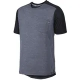 IXS Flow X Short Sleeve Jersey S - graphite/black
