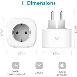 Meross Smart Plug Classic 2 St.