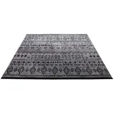 WECON HOME Teppich »Contemporary Kelim«, rechteckig, schwarz