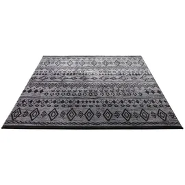 WECON HOME Teppich »Contemporary Kelim«, rechteckig, schwarz