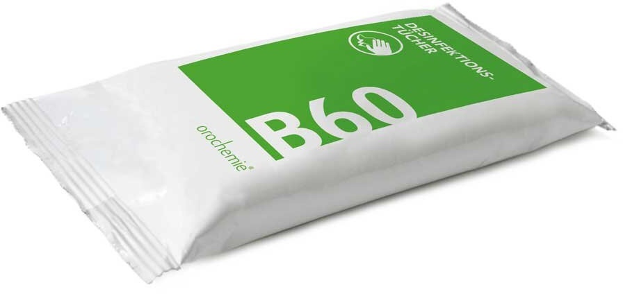 B 60 Desinfektionstücher Nachfüllpackung á 110 Tücher, 1 Stück