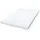 The White Stone Matratzen Topper 75 x 200 cm weiß