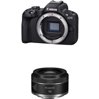 Canon EOS R50 Systemkamera + Canon RF 50mm F1.8 Objektiv