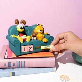 Grupo Erik Garfield 3D Ewiger Kalender Tischkalender 16,6 x 12,5 x 9,3 cm