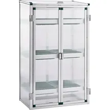 BECKMANN Aussaat- und Anzuchthaus Gr. 1 Aluminium Silber SDP 6 mm 0,28 m2