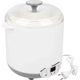 BROWIN Joghurtbereiter mit Thermostat, weiß,