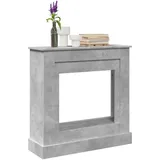 vidaXL Kaminumrandung 90 x 30 x 90 cm Betongrau