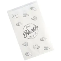 Papstar Fleischerbeutel, Kraftpapier, gefädelt 32 cm x 20 cm x 7 cm