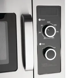 Buffalo Professionelle Mikrowelle Manuell 34L Silber