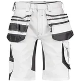 DASSY DASSY® Trix Painters Malershorts mit Stretch und Holstertaschen weiß/anthrazitgrau