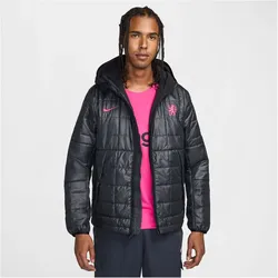 NIKE FC Chelsea London Sportswear Synthetic Fill Ausweich Steppjacke Herren 010 - black/pink prime S