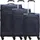 d & n Travel Line 9504 Koffer-Set 3-tlg. blau