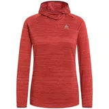 Odlo Millennium Element Kapuzenpullover - Cinnabar Melange - S