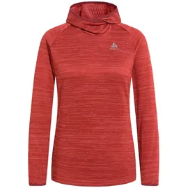 Odlo Millennium Element Kapuzenpullover - Cinnabar Melange - S